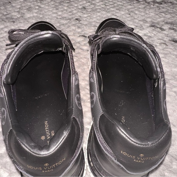LOUIS VUITTON Leather Mesh Accents Sneakers Runaway trainers - Picture 7 of 10